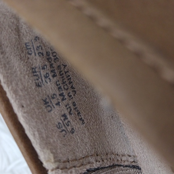 Life Stride Velocity Tan Faux Leather Almond Toe Low Wedged Heel Slip On Loafer - Picture 11 of 16